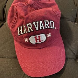 Harvard baseball hat